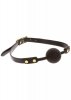Knebel kulka Studded Mouth Gag Black